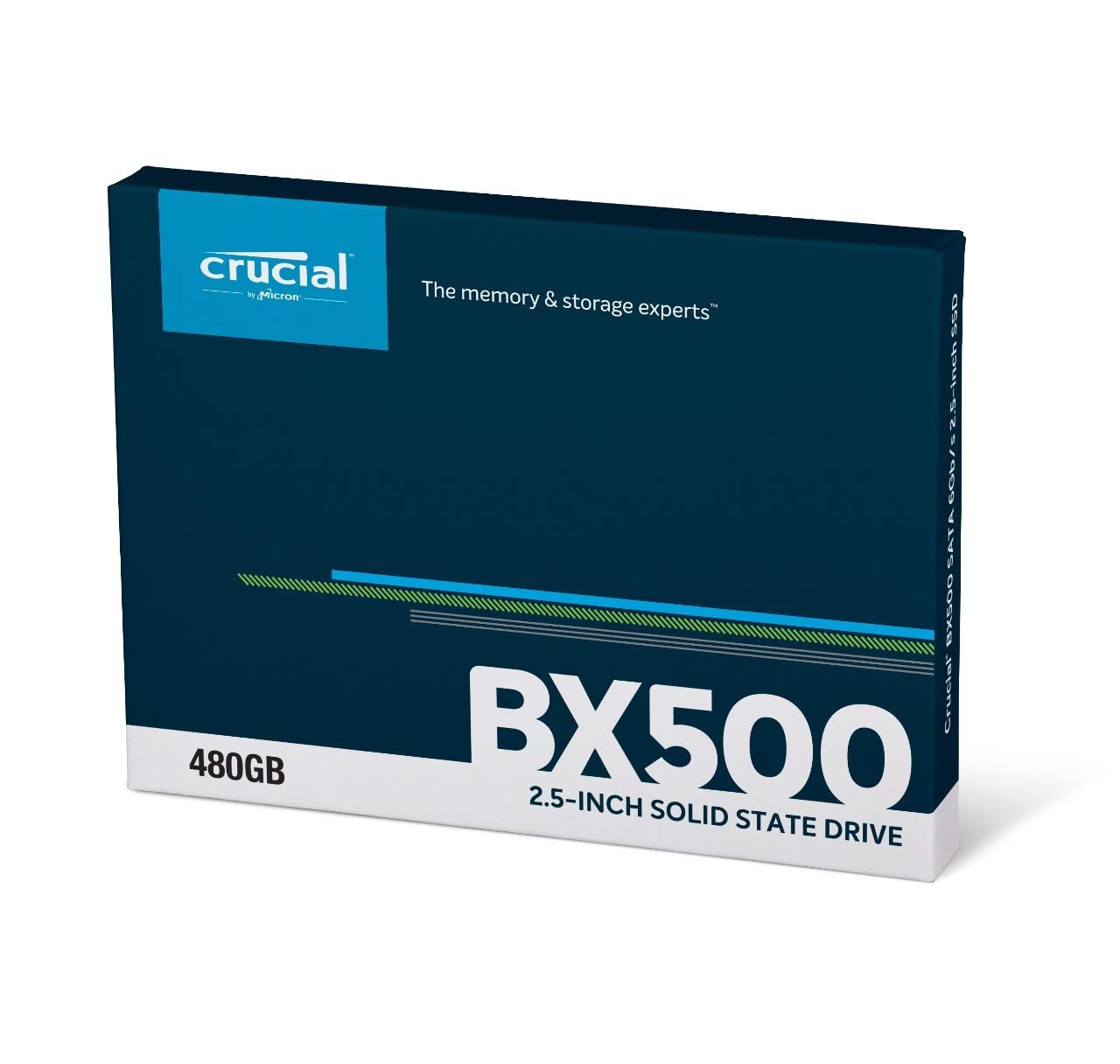 Crucial BX500 480GB 3D NAND SATA 2.5-inch SSD