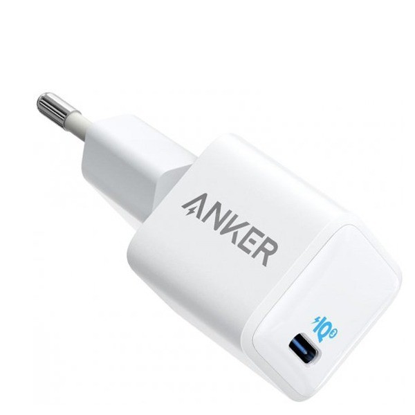 Anker PowerPort lll 20W USB-C Wall Charger for iPhone 13/13 Pro/13 Pro Max, iPad Pro, AirPods Pro, and More